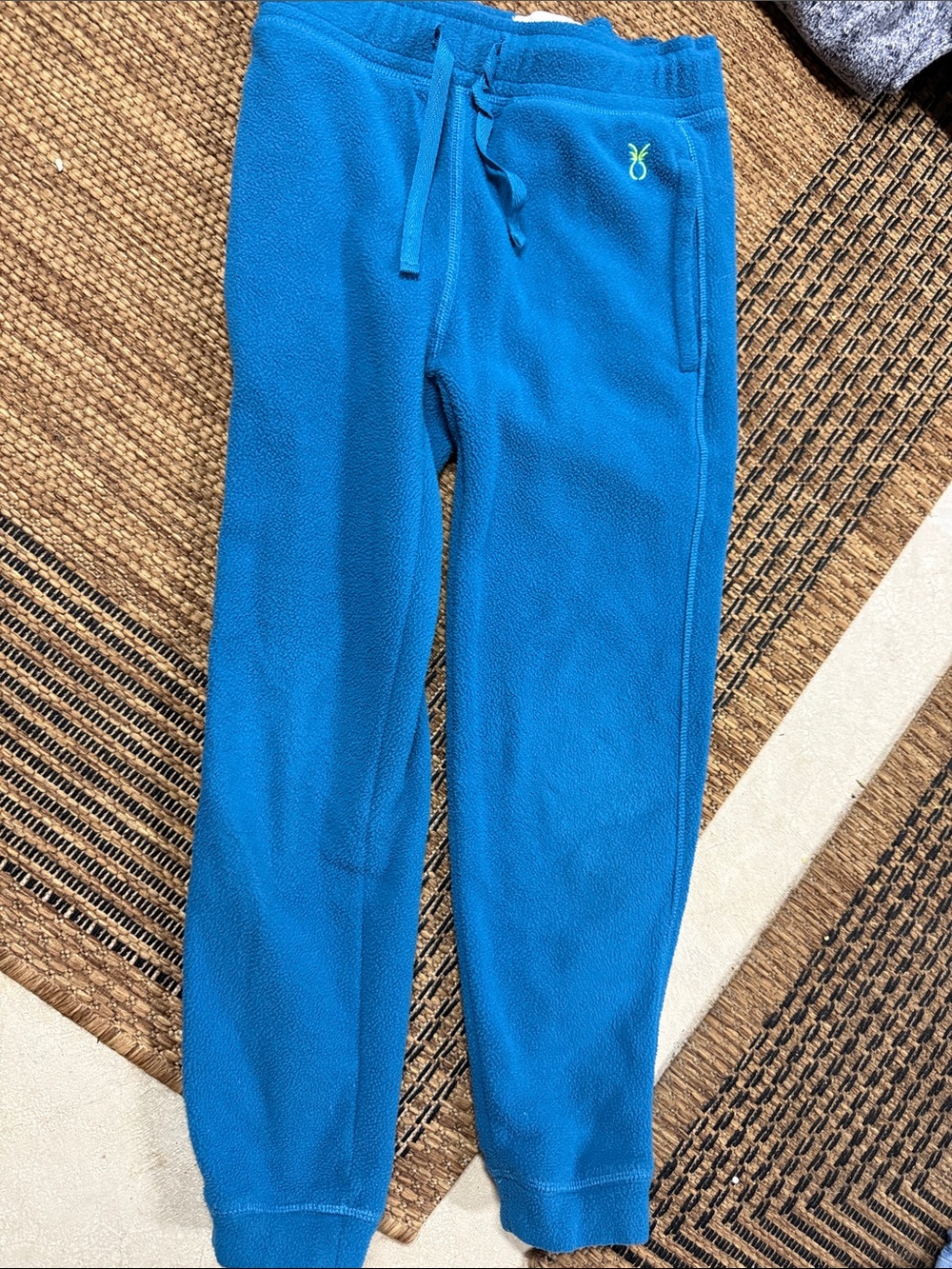 Dudley Stephens Teal Fleece Waistband Sweatpants